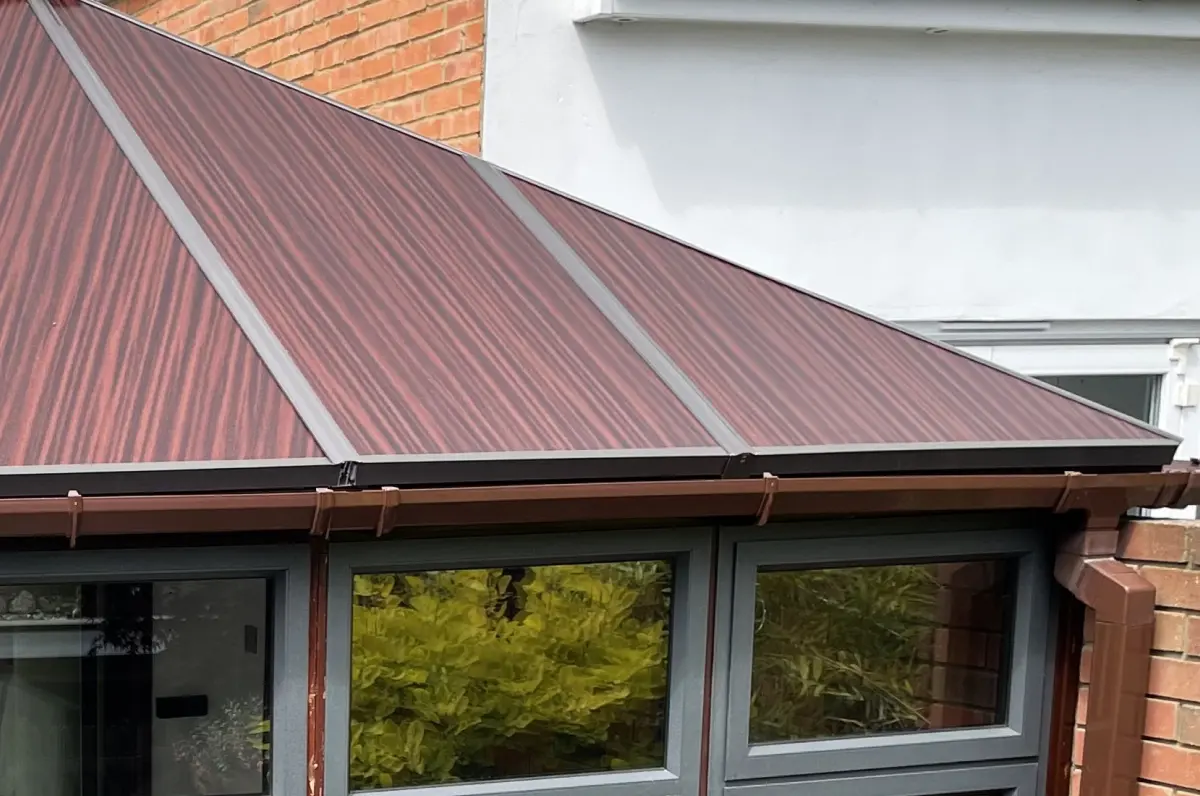 conservatory roof insulation panels, custom colour renolit