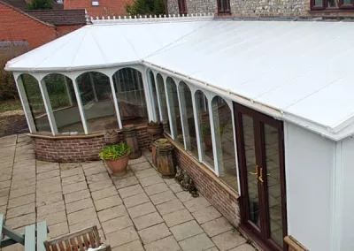 insulated conservatory roof and side windows