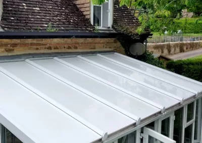 Insulated conservatory roof