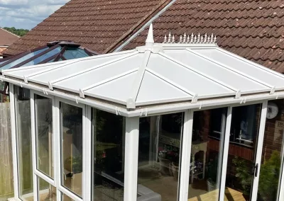 Insulated conservatory roof panels
