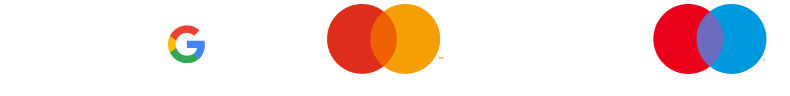 We accept Apple Pay, Google Pay, Visa, Maestro and Mastercard