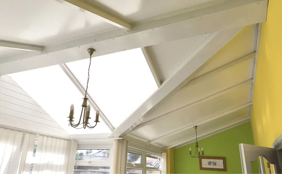Can you insulate a conservatory roof yourself